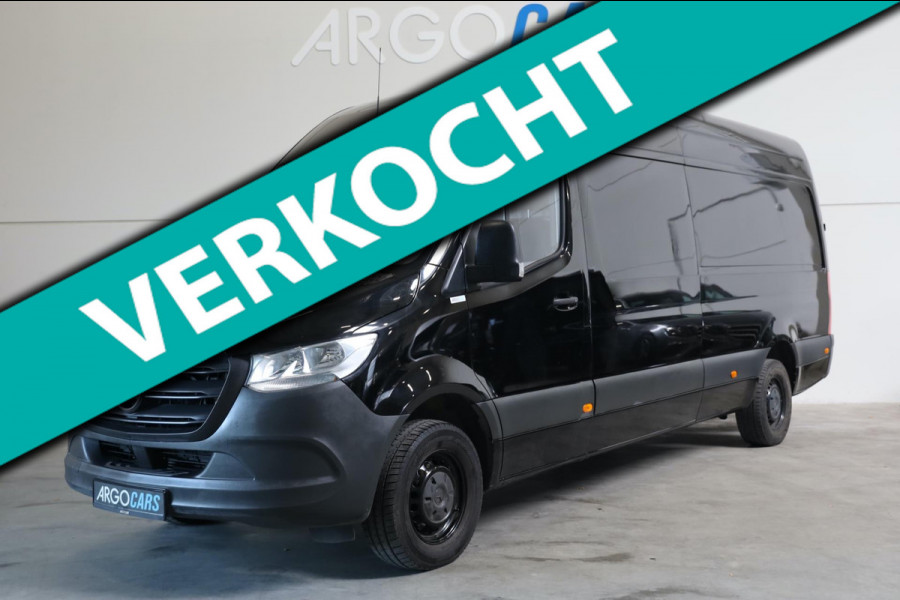 Mercedes-Benz Sprinter 314 CDI L3/H2 AUTOMAAT ZWART CAMERA CARPLAY CLIMA/AIRCO BLIS/DODEHOEK MBUX LEASE V/A €187,- P.M. INRUIL MOG