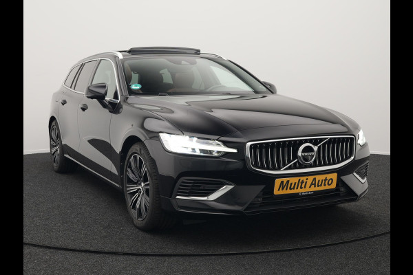 Volvo V60 T8 Twin Engine AWD Inscription Plug In Hybrid PHEV | Trekhaak af Fabriek | Panodak | Adaptive Cruise | Head Up | Lederen Sportstoelen Memory | 360 Camera | BLIS | Virtual |