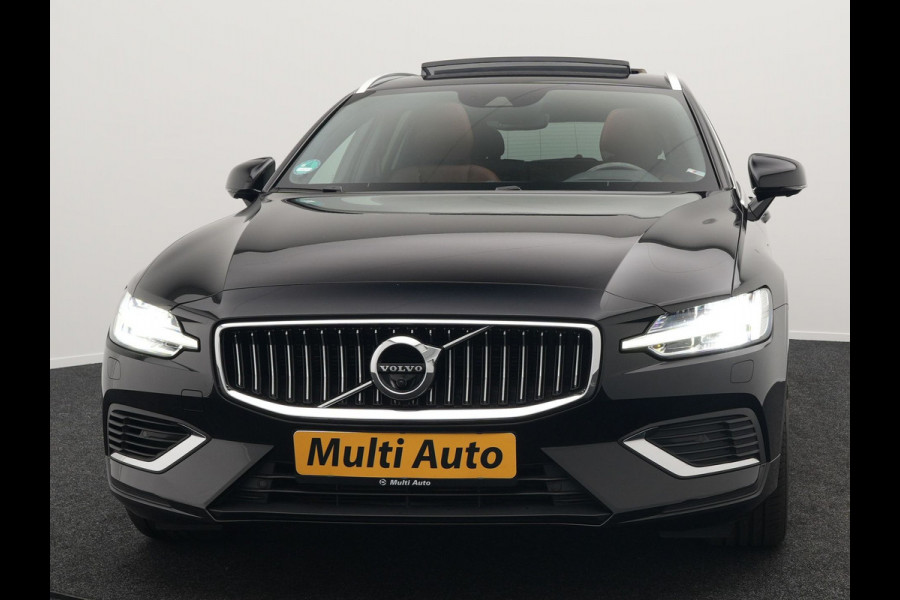 Volvo V60 T8 Twin Engine AWD Inscription Plug In Hybrid PHEV | Trekhaak af Fabriek | Panodak | Adaptive Cruise | Head Up | Lederen Sportstoelen Memory | 360 Camera | BLIS | Virtual |