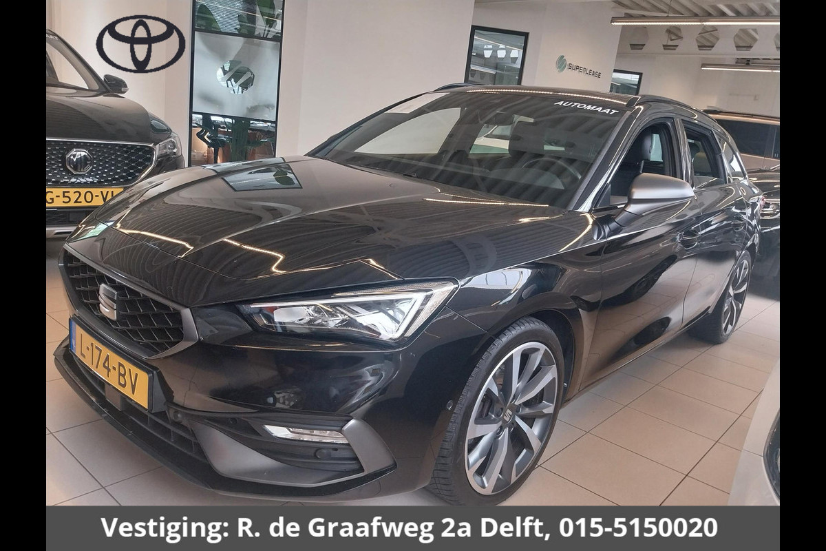 Seat Leon Sportstourer 1.5 eTSI FR Automaat | 1e eigenaar | Navigatie | Lichtmetalen velgen |