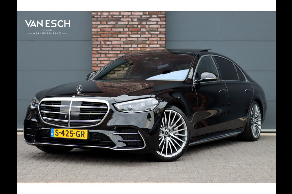 Mercedes-Benz S-Klasse 580 e 4MATIC Lang AMG Line | Airmatic | Achterasbesturing | Distronic+ | Massage | Burmester | Zonweringspakket | Stoelverwarming/-ventilatie | 3D-Display | Digital Light |