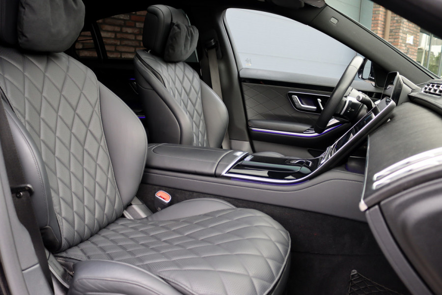 Mercedes-Benz S-Klasse 580 e 4MATIC Lang AMG Line | Airmatic | Achterasbesturing | Distronic+ | Massage | Burmester | Zonweringspakket | Stoelverwarming/-ventilatie | 3D-Display | Digital Light |