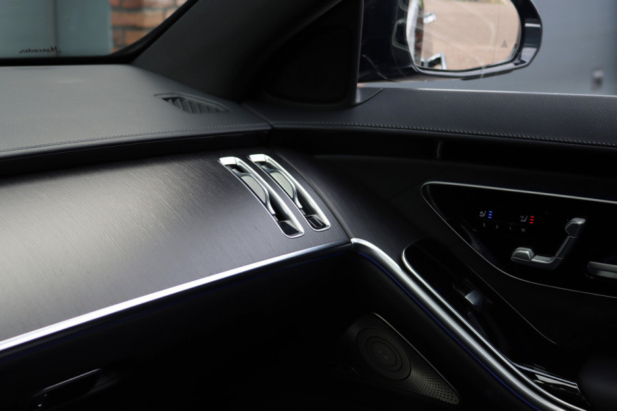 Mercedes-Benz S-Klasse 580 e 4MATIC Lang AMG Line | Airmatic | Achterasbesturing | Distronic+ | Massage | Burmester | Zonweringspakket | Stoelverwarming/-ventilatie | 3D-Display | Digital Light |