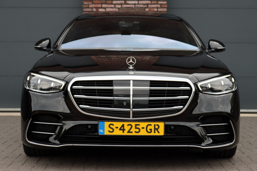 Mercedes-Benz S-Klasse 580 e 4MATIC Lang AMG Line | Airmatic | Achterasbesturing | Distronic+ | Massage | Burmester | Zonweringspakket | Stoelverwarming/-ventilatie | 3D-Display | Digital Light |
