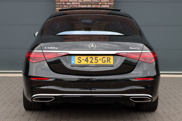 Mercedes-Benz S-Klasse 580 e 4MATIC Lang AMG Line | Airmatic | Achterasbesturing | Distronic+ | Massage | Burmester | Zonweringspakket | Stoelverwarming/-ventilatie | 3D-Display | Digital Light |