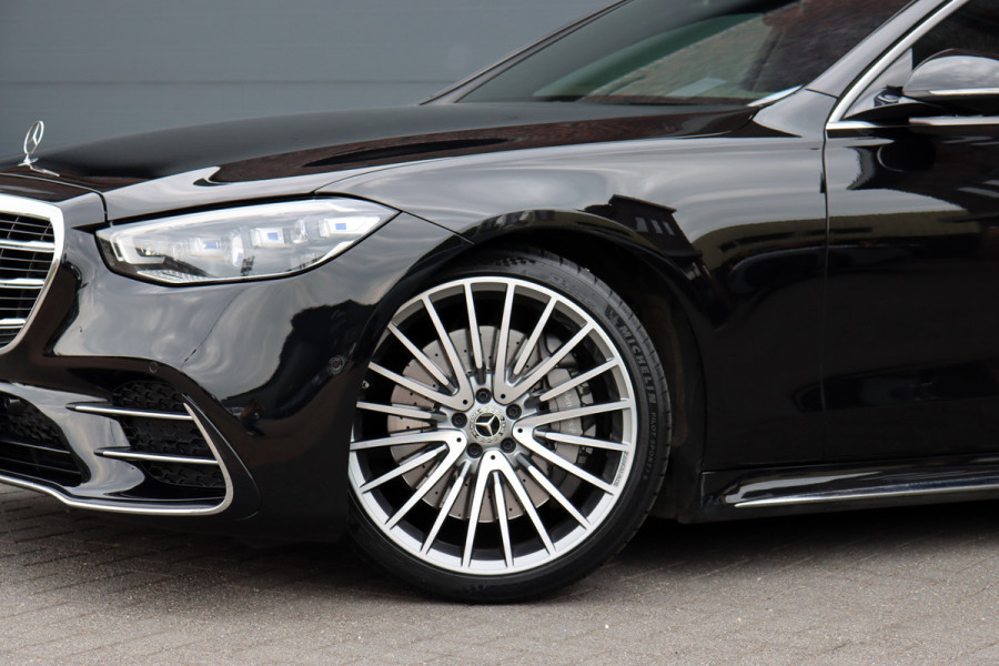 Mercedes-Benz S-Klasse 580 e 4MATIC Lang AMG Line | Airmatic | Achterasbesturing | Distronic+ | Massage | Burmester | Zonweringspakket | Stoelverwarming/-ventilatie | 3D-Display | Digital Light |