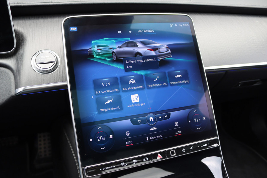 Mercedes-Benz S-Klasse 580 e 4MATIC Lang AMG Line | Airmatic | Achterasbesturing | Distronic+ | Massage | Burmester | Zonweringspakket | Stoelverwarming/-ventilatie | 3D-Display | Digital Light |