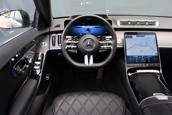 Mercedes-Benz S-Klasse 580 e 4MATIC Lang AMG Line | Airmatic | Achterasbesturing | Distronic+ | Massage | Burmester | Zonweringspakket | Stoelverwarming/-ventilatie | 3D-Display | Digital Light |