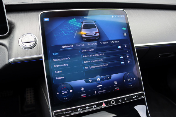 Mercedes-Benz S-Klasse 580 e 4MATIC Lang AMG Line | Airmatic | Achterasbesturing | Distronic+ | Massage | Burmester | Zonweringspakket | Stoelverwarming/-ventilatie | 3D-Display | Digital Light |