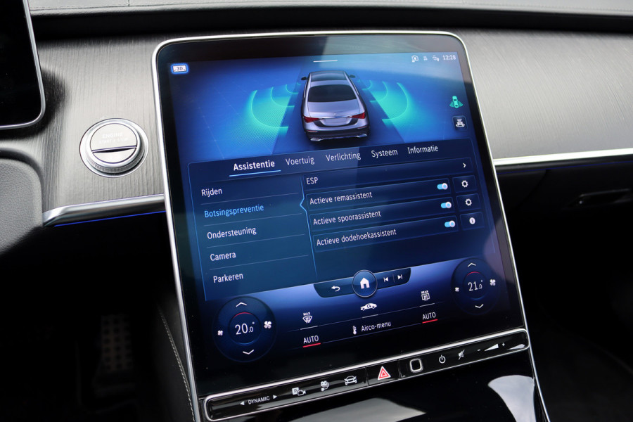 Mercedes-Benz S-Klasse 580 e 4MATIC Lang AMG Line | Airmatic | Achterasbesturing | Distronic+ | Massage | Burmester | Zonweringspakket | Stoelverwarming/-ventilatie | 3D-Display | Digital Light |