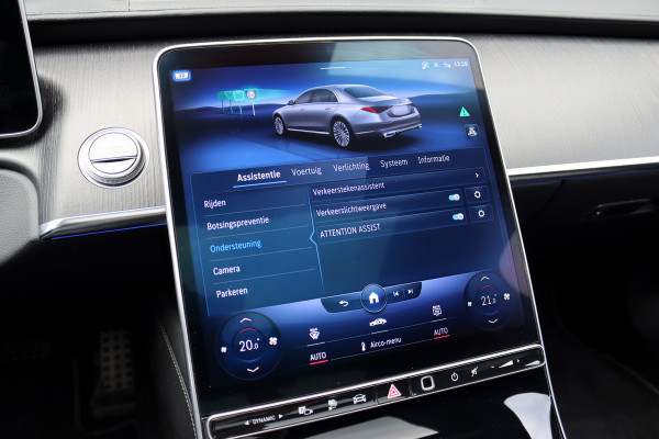 Mercedes-Benz S-Klasse 580 e 4MATIC Lang AMG Line | Airmatic | Achterasbesturing | Distronic+ | Massage | Burmester | Zonweringspakket | Stoelverwarming/-ventilatie | 3D-Display | Digital Light |