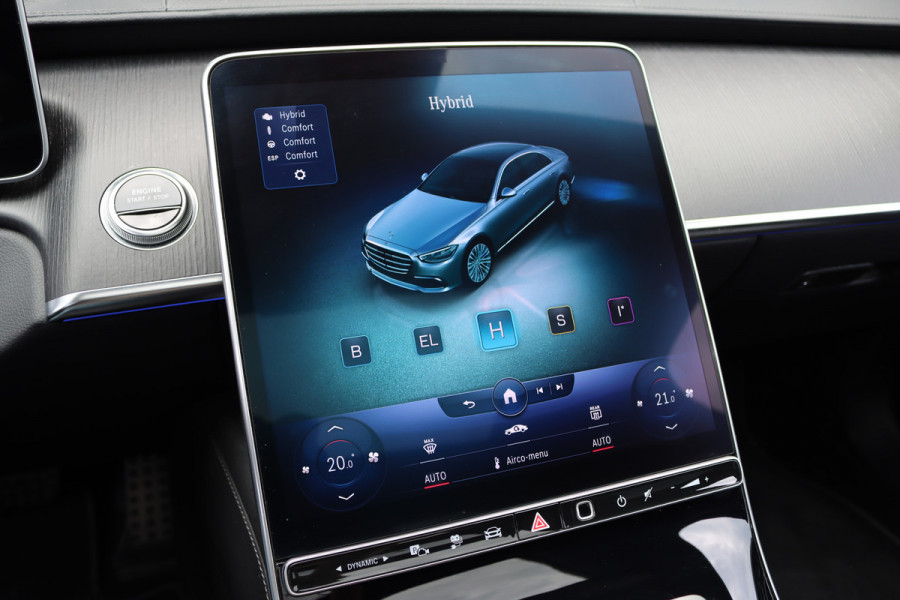 Mercedes-Benz S-Klasse 580 e 4MATIC Lang AMG Line | Airmatic | Achterasbesturing | Distronic+ | Massage | Burmester | Zonweringspakket | Stoelverwarming/-ventilatie | 3D-Display | Digital Light |