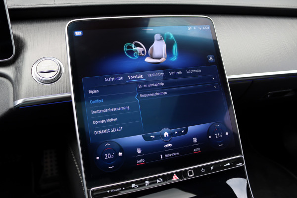 Mercedes-Benz S-Klasse 580 e 4MATIC Lang AMG Line | Airmatic | Achterasbesturing | Distronic+ | Massage | Burmester | Zonweringspakket | Stoelverwarming/-ventilatie | 3D-Display | Digital Light |