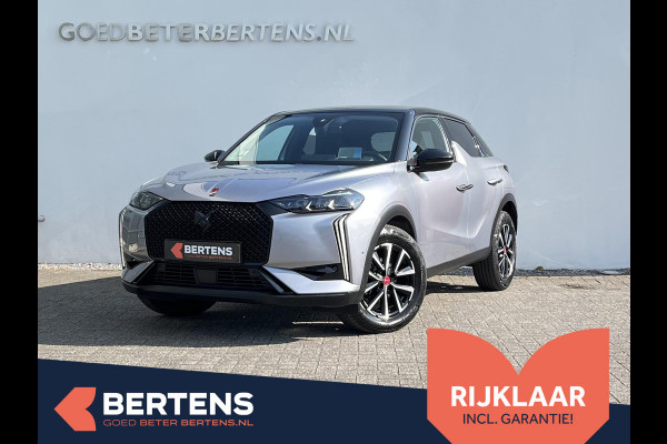 DS DS 3 1.2 PT 130 EAT8 Performance Line | Pack Techno | Prijs is rijklaar