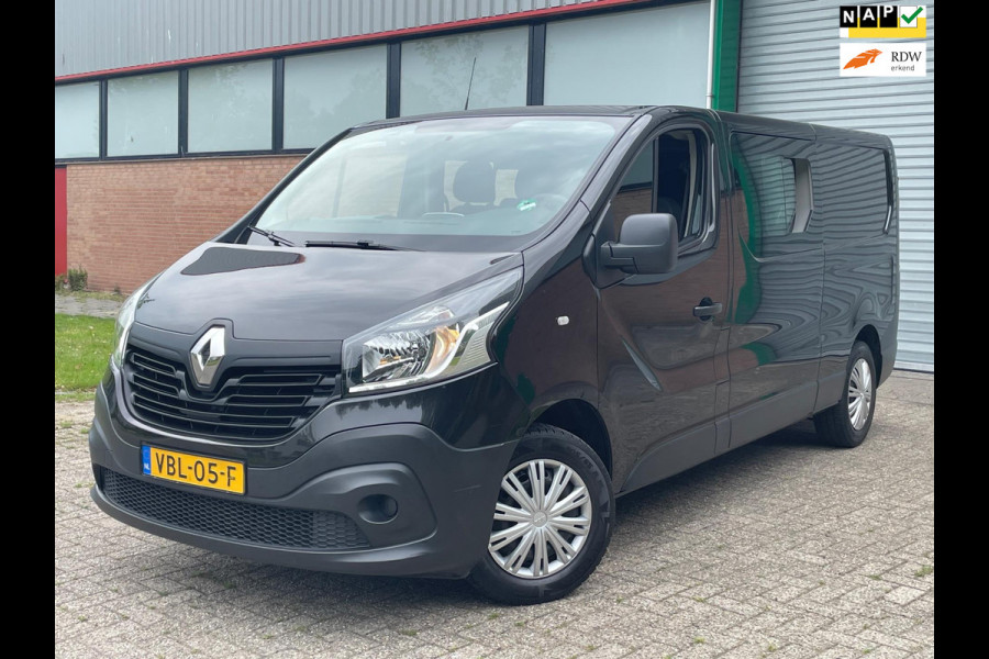 Renault Trafic 1.6 dCi T29 L2H1 Dubbelcabine 6 Zitter Airco Navi
