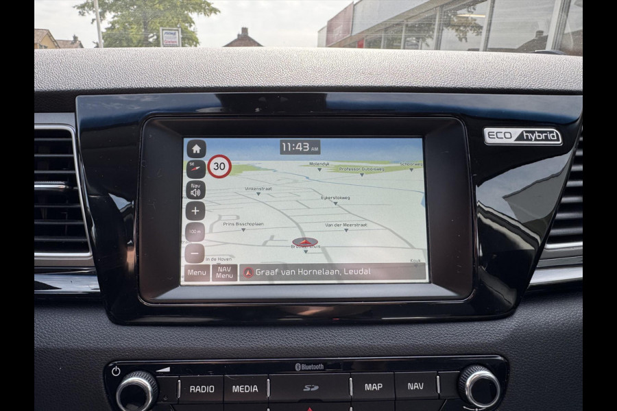 Kia Niro 1.6 GDi Hybrid DynamicLine | Parkeersensoren, Navigatie, Parkeercamera, Apple CarPlay/Android auto