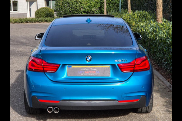 BMW 4 Serie Gran Coupé 420i M Sport snappper-rocks-blue metallic 1-Eig Pano Apple CarPlay LED NAP NL GARANTIE