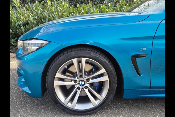 BMW 4 Serie Gran Coupé 420i M Sport snappper-rocks-blue metallic 1-Eig Pano Apple CarPlay LED NAP NL GARANTIE