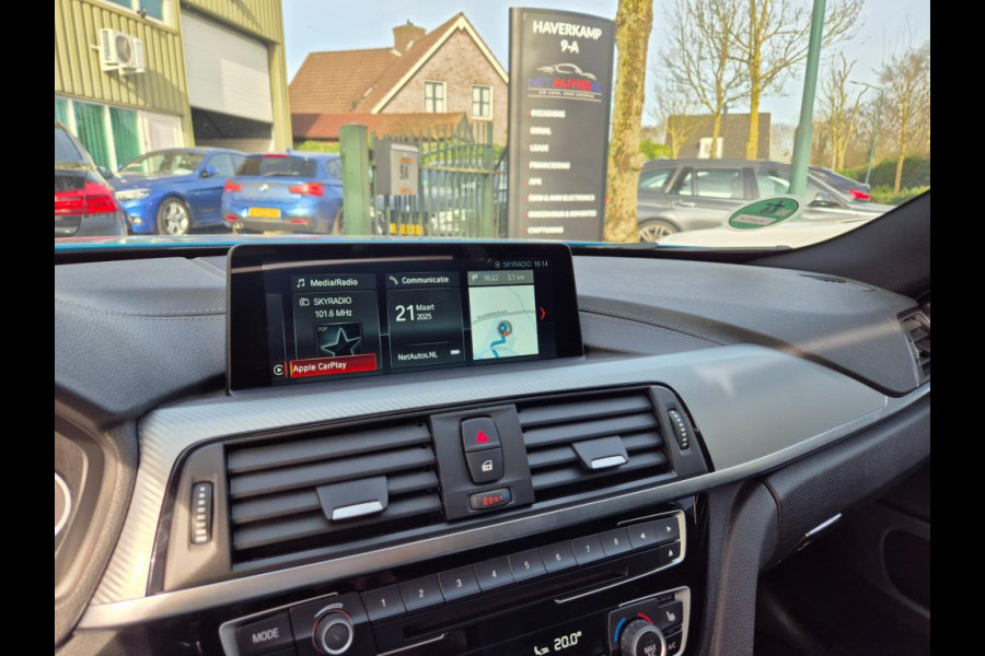 BMW 4 Serie Gran Coupé 420i M Sport snappper-rocks-blue metallic 1-Eig Pano Apple CarPlay LED NAP NL GARANTIE