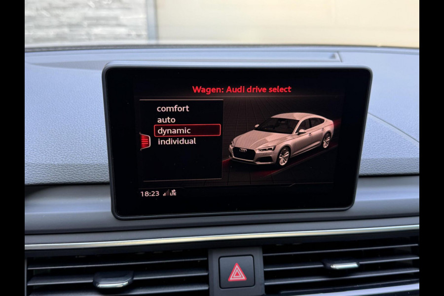 Audi A5 Sportback 35 TFSI S-line black edition Automaat | Navigatiesysteem | Bang&Olufsen audio | Leer/alcantara grijs | Adaptieve cruis