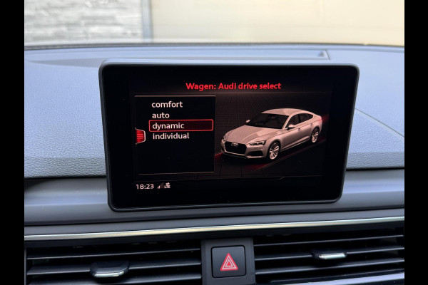 Audi A5 Sportback 35 TFSI S-line black edition Automaat | Navigatiesysteem | Bang&Olufsen audio | Leer/alcantara grijs | Adaptieve cruis