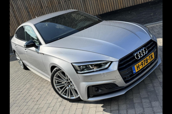 Audi A5 Sportback 35 TFSI S-line black edition Automaat | Navigatiesysteem | Bang&Olufsen audio | Leer/alcantara grijs | Adaptieve cruis