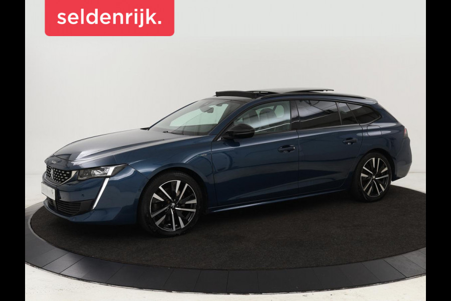 Peugeot 508 1.6 HYbrid GT | Panoramadak | Trekhaak | Stoelverwarming | FOCAL Sound | 360 camera | Adaptive cruise | Full LED | Carplay | Keyless | Navigatie | PHEV