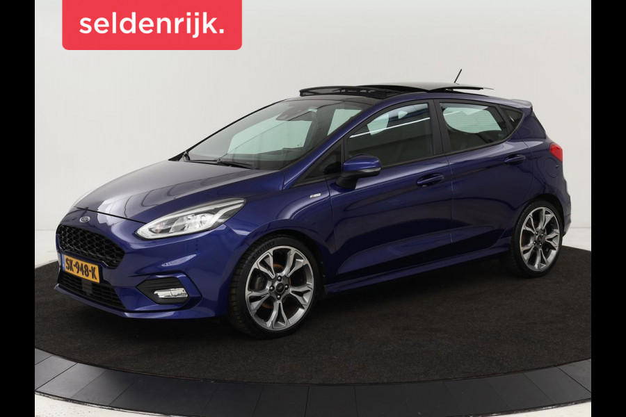 Ford Fiesta 1.0 EcoBoost ST-Line | Panoramadak | Stoel & stuurverwarming | Carplay | Navigatie | Climate control | Cruise control | Parkeerhulp