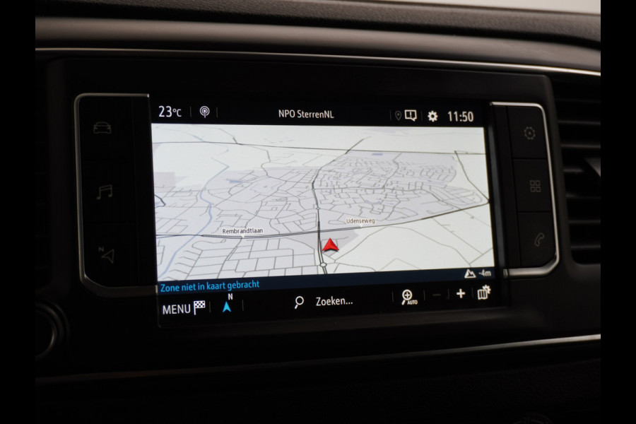 Opel Vivaro D120PK L2 3-Pers.360°Camera Apple Carplay Android Auto Trekhaak Imperiaal Airco DAB Cruise ControlH1 Edition 1.5cdti lengte 2 ho Schuifdeur Tussenwand Dealeronderhouden Sensor dodehoek Bluetooth Regensensor 1e Eigenaar EURO 6 AN 300NM Koppel 1800kg Trekvermogen