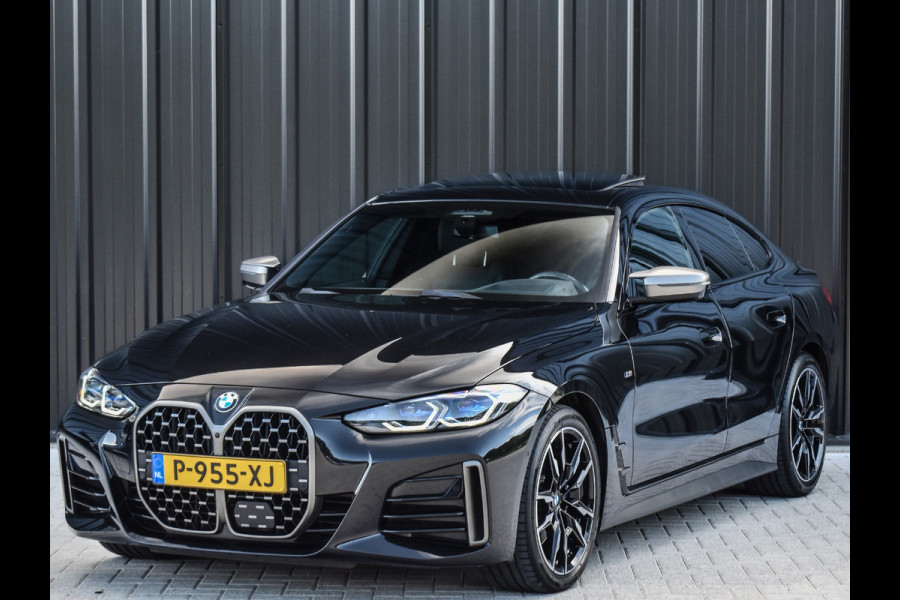 BMW 4 Serie Gran Coupé M440i X-DRIVE | 374 PK | NL-AUTO | M-SPORT | ACTIVE CRUISE | SPORT-BRAKE | M-SPORT DFFERENTIAL | PANORAMADAK | MEMORY