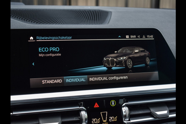 BMW 4 Serie Gran Coupé M440i X-DRIVE | 374 PK | NL-AUTO | M-SPORT | ACTIVE CRUISE | SPORT-BRAKE | M-SPORT DFFERENTIAL | PANORAMADAK | MEMORY