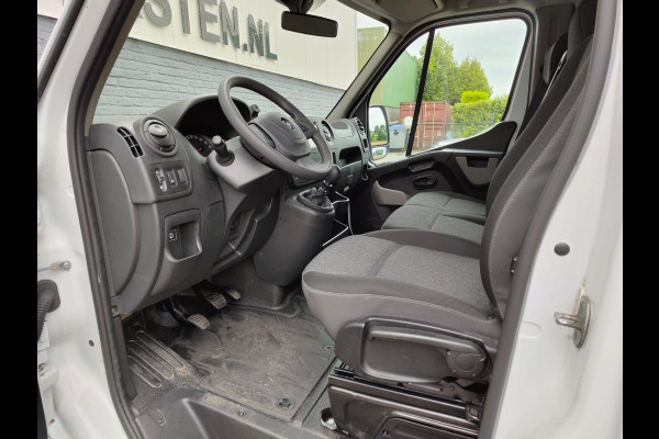 Opel Movano 2.3D 164PK Meubelbak bakwagen + Hydr. LaadKlep DHollandia L4 Dubbellucht Navi Ecc 3-Persoons Cruise Control Regen-Lichtsensor Bl Betonplex vloer Lat om Lat Wandbetimmering Zijdeur Euro 6