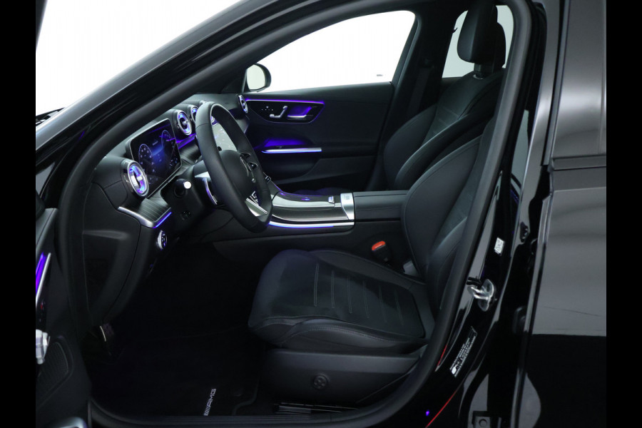 Mercedes-Benz C-Klasse Estate 300 e AMG Line | Edition AMG-Line | Night Pakket | Trekhaak | Panorama Schuif-Kanteldak | Digital Licht | DC Laden | Stuur en Stoelverwarming | Inclusief 24 maanden MB Certified garantie voor Europa.