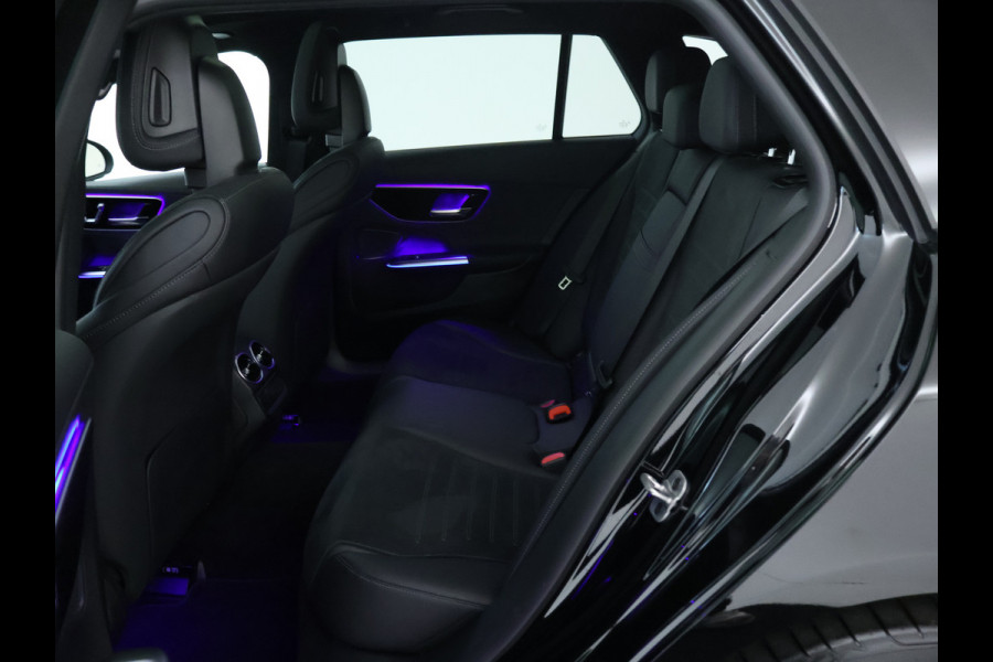 Mercedes-Benz C-Klasse Estate 300 e AMG Line | Edition AMG-Line | Night Pakket | Trekhaak | Panorama Schuif-Kanteldak | Digital Licht | DC Laden | Stuur en Stoelverwarming | Inclusief 24 maanden MB Certified garantie voor Europa.
