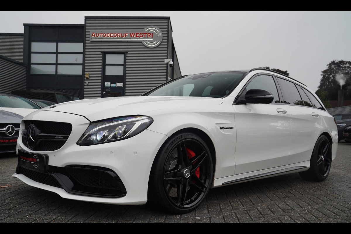 Mercedes-Benz C-Klasse Estate 63 AMG S 510PK | Burmester | Panorama | Leder/Alcantara | C63S | Adaptieve cruise | Camera | NAP | Mercedes-Benz C-Klasse Estate 63 AMG S 510PK | Burmester | Panorama | Leder/Alcantara | C63S | Adaptieve cruise | Camera | NAP |