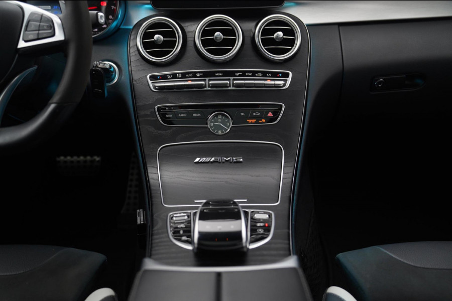 Mercedes-Benz C-Klasse Estate 63 AMG S 510PK | Burmester | Panorama | Leder/Alcantara | C63S | Adaptieve cruise | Camera | NAP |