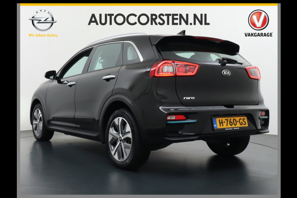 Kia e-Niro 64kWh AUT 204pk Navi Auto-Pilot Adaptive-Cruise+stop&go Apple Carplay Android Auto Pdc Led Ecc Keyless 1/2 Leder DynamicLine AEB Braking Lmv 17" Lane Assist Dwarsverkeerwaarsching 100% Dealeronderhouden Origineel Nederlandse auto