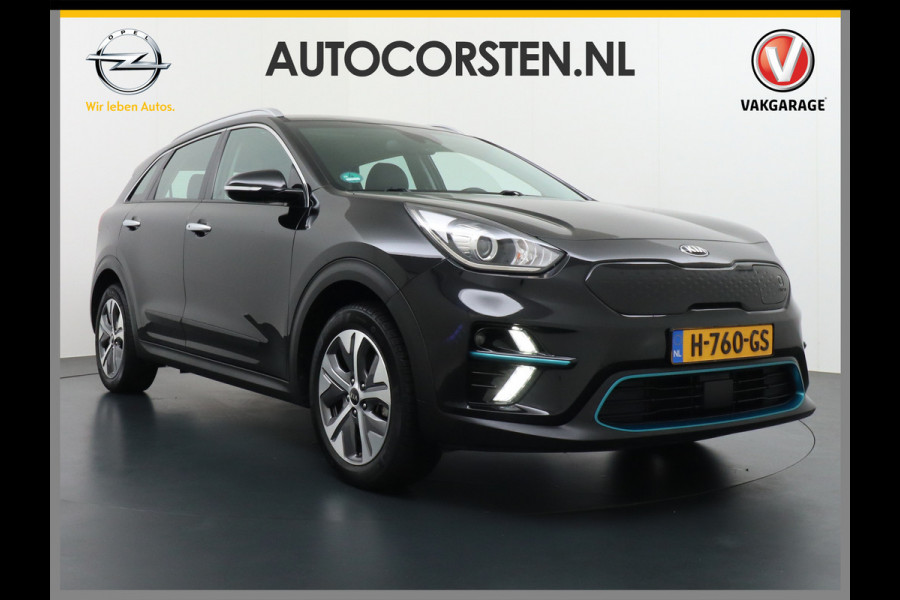 Kia e-Niro 64kWh AUT 204pk Navi Auto-Pilot Adaptive-Cruise+stop&go Apple Carplay Android Auto Pdc Led Ecc Keyless 1/2 Leder DynamicLine AEB Braking Lmv 17" Lane Assist Dwarsverkeerwaarsching 100% Dealeronderhouden Origineel Nederlandse auto
