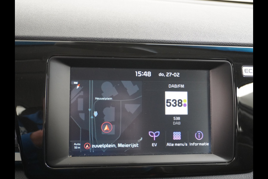 Kia e-Niro 64kWh AUT 204pk Navi Auto-Pilot Adaptive-Cruise+stop&go Apple Carplay Android Auto Pdc Led Ecc Keyless 1/2 Leder DynamicLine AEB Braking Lmv 17" Lane Assist Dwarsverkeerwaarsching 100% Dealeronderhouden Origineel Nederlandse auto