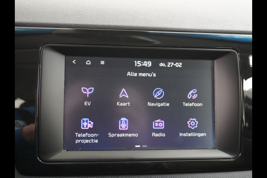 Kia e-Niro 64kWh AUT 204pk Navi Auto-Pilot Adaptive-Cruise+stop&go Apple Carplay Android Auto Pdc Led Ecc Keyless 1/2 Leder DynamicLine AEB Braking Lmv 17" Lane Assist Dwarsverkeerwaarsching 100% Dealeronderhouden Origineel Nederlandse auto