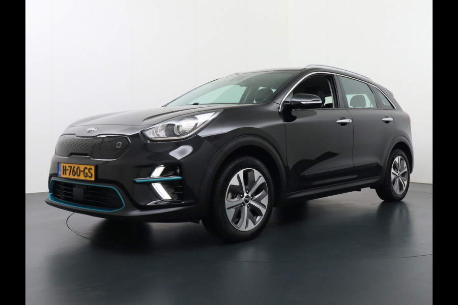 Kia e-Niro 64kWh AUT 204pk Navi Auto-Pilot Adaptive-Cruise+stop&go Apple Carplay Android Auto Pdc Led Ecc Keyless 1/2 Leder DynamicLine AEB Braking Lmv 17" Lane Assist Dwarsverkeerwaarsching 100% Dealeronderhouden Origineel Nederlandse auto