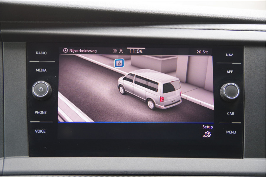 Volkswagen Transporter 2.0 TDI L2 30 DC-5P, 150PK AUT. TREKHAAK, CAMERA, NAVI, CRUISE, AIRCO, VOORRUIT VERWARMING, DUBBELE CABINE