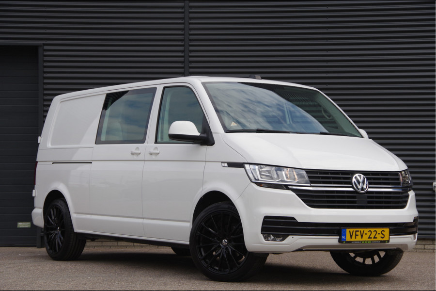 Volkswagen Transporter 2.0 TDI L2 30 DC-5P, 150PK AUT. TREKHAAK, CAMERA, NAVI, CRUISE, AIRCO, VOORRUIT VERWARMING, DUBBELE CABINE