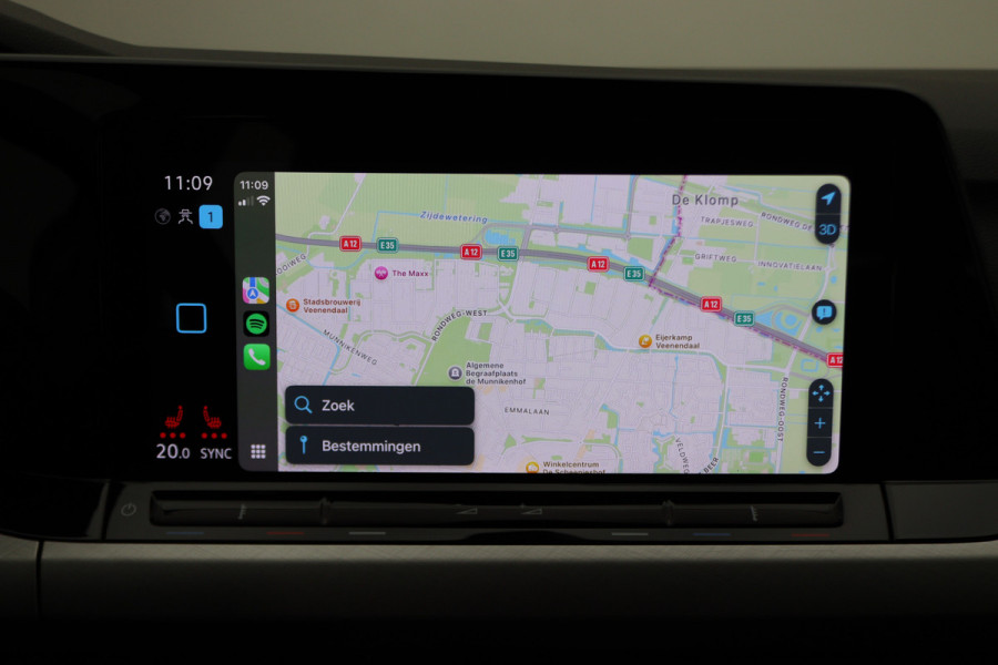 Volkswagen Golf 1.0 TSI Life LED, Adapt. Cruise, Apple Carplay, Stuur-/Stoelverw., PDC