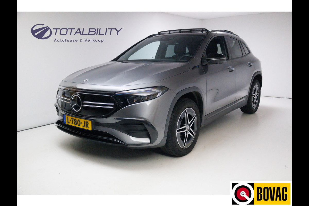 Mercedes-Benz EQA 250 Bus. Sol. AMG 67 kWh | Pano | HUD | Burmester | 360 Camera | Elec. stoelen + memory | 360 camera, Adaptive cruise, Navigatie, Stoelverwarming, Zitkinematica