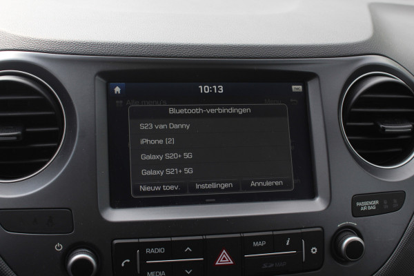 Hyundai i10 1.0i Go! 2017 / Navigatie / Apple CarPlay / Bluetooth / Lichtmetalen Velgen / Cruise control / Climate Control