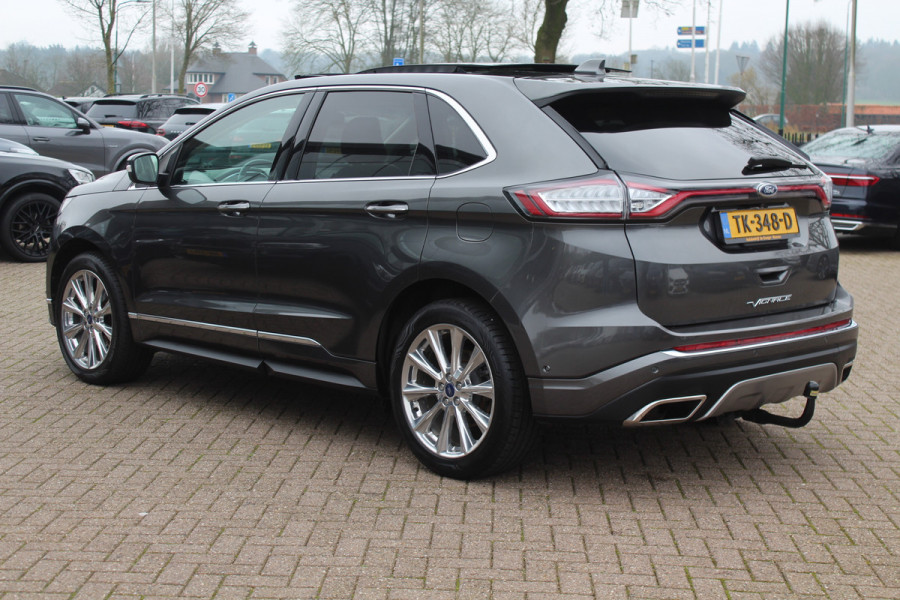 Ford Edge 2.0 TDCI Vignale / Trekhaak / Panoramadak / Camera / Leder / 20'' / Keyless / Apple CarPlay / DAB / Stoelverwarming / Stuurverwarming / Cruise Control