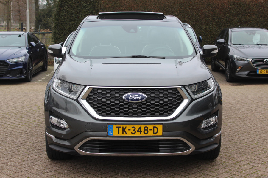 Ford Edge 2.0 TDCI Vignale / Trekhaak / Panoramadak / Camera / Leder / 20'' / Keyless / Apple CarPlay / DAB / Stoelverwarming / Stuurverwarming / Cruise Control