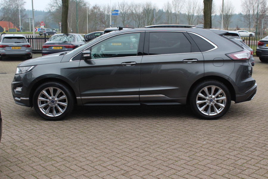 Ford Edge 2.0 TDCI Vignale / Trekhaak / Panoramadak / Camera / Leder / 20'' / Keyless / Apple CarPlay / DAB / Stoelverwarming / Stuurverwarming / Cruise Control