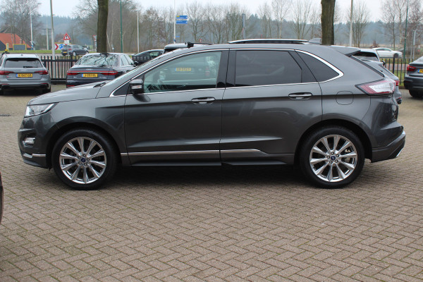 Ford Edge 2.0 TDCI Vignale / Trekhaak / Panoramadak / Camera / Leder / 20'' / Keyless / Apple CarPlay / DAB / Stoelverwarming / Stuurverwarming / Cruise Control